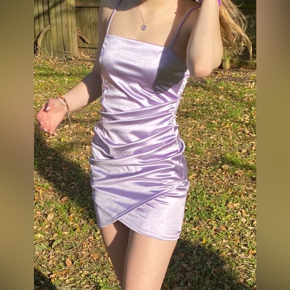 Windsor Lavender Mini Dress - Picture 4 of 4